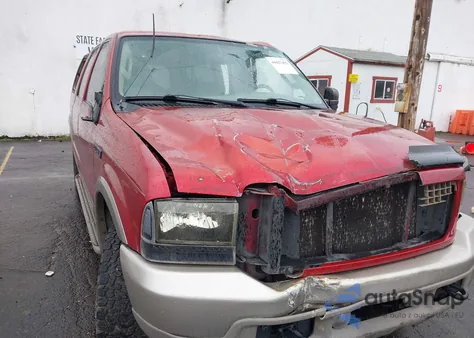 2003 Ford Excursion Eddie Bauer z USA, uszkodzony, nr VIN 1FMSU45P73ED48388